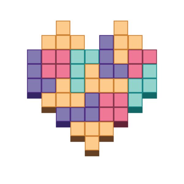 Tetris Heart Thumbnail
